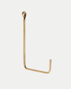 single brass wire medium hook